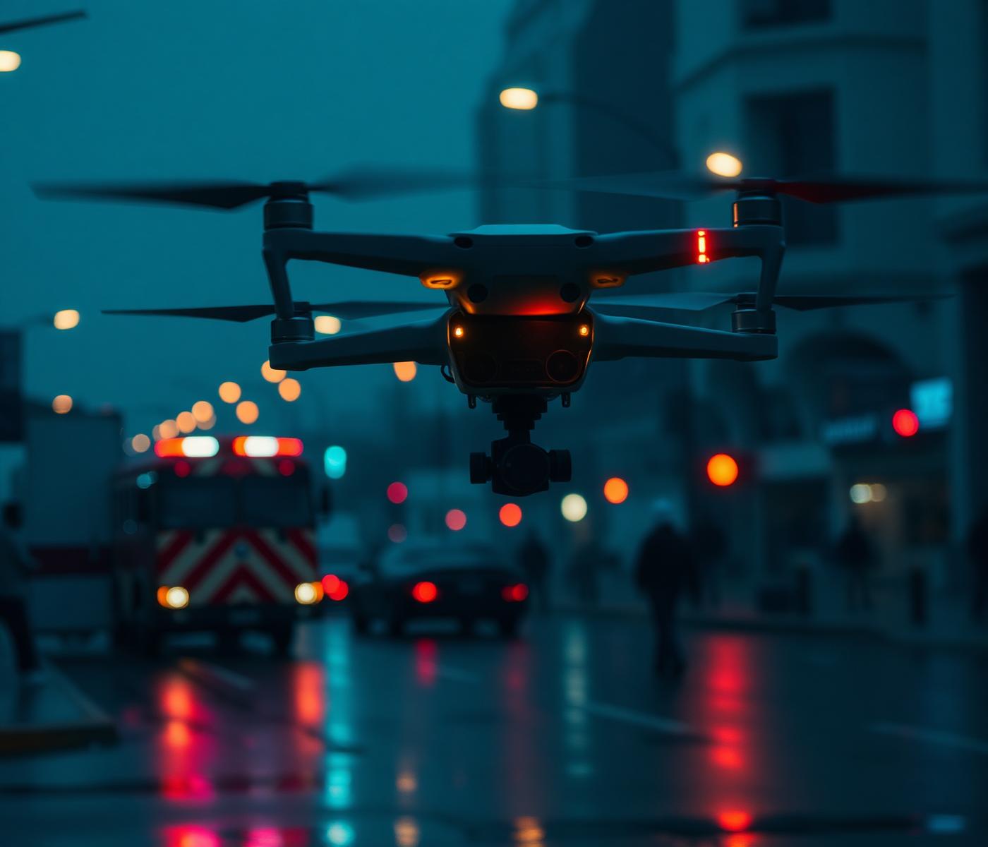AirGuardian First Responders™ in operation — Autonomous emergency response.